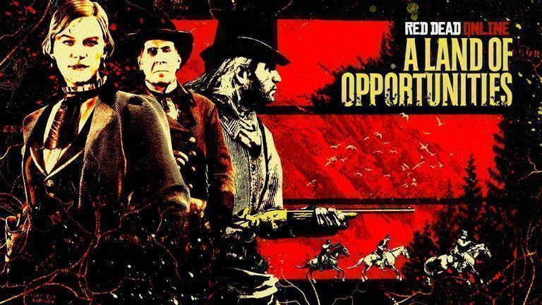 Lo último en Red Dead Online: Bonificaciones en misiones de La tierra de las oportunidades, Pueblo Armado, Guaridas de Bandas y las Series Destacadas, adem